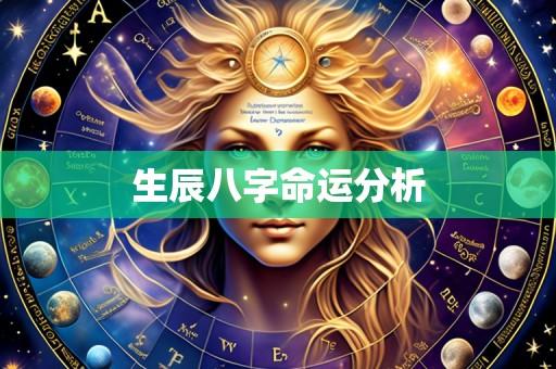 生辰八字命运分析