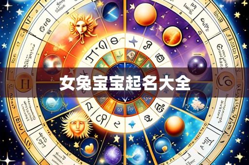 女兔宝宝起名大全