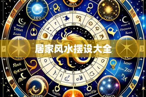 居家风水摆设大全