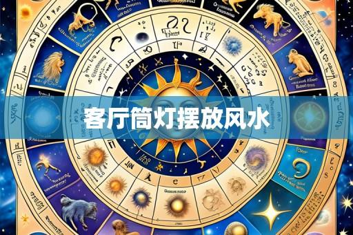 客厅筒灯摆放风水