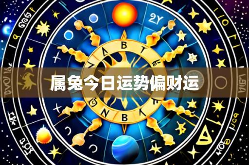 属兔今日运势偏财运