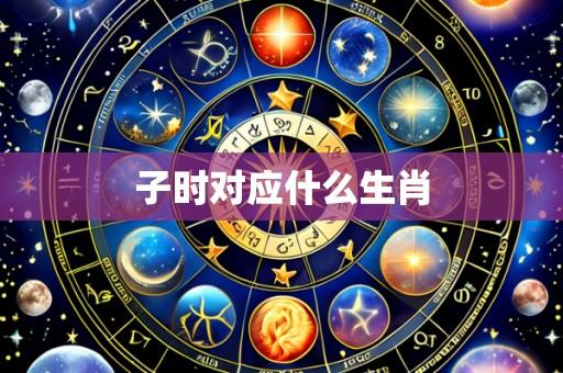 子时对应什么生肖