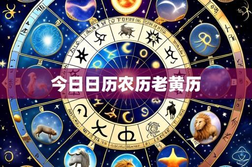 今日日历农历老黄历