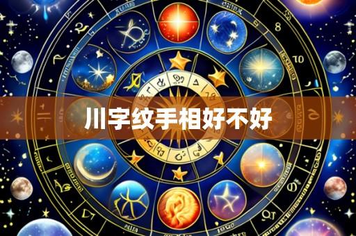 川字纹手相好不好