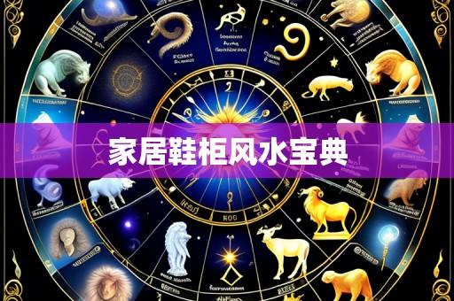 家居鞋柜风水宝典