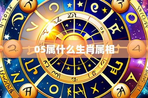 05属什么生肖属相
