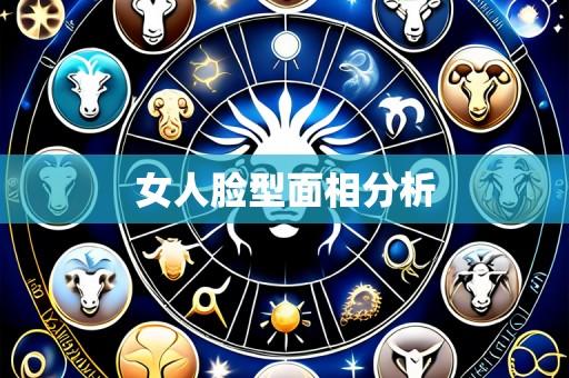 女人脸型面相分析