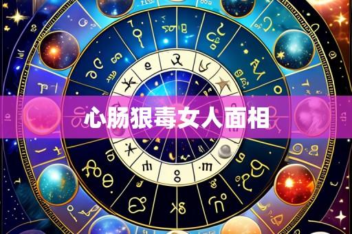 心肠狠毒女人面相