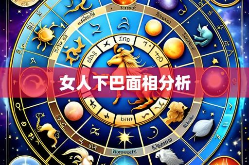 女人下巴面相分析
