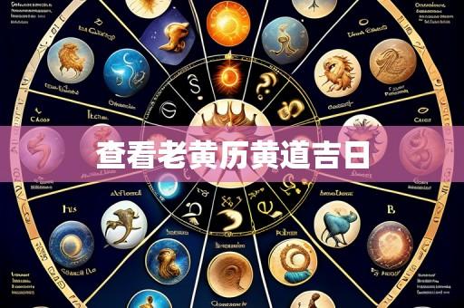 查看老黄历黄道吉日