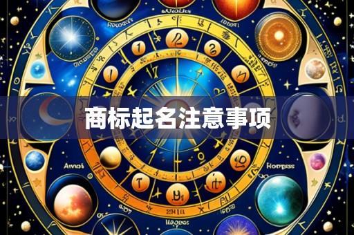 商标起名注意事项