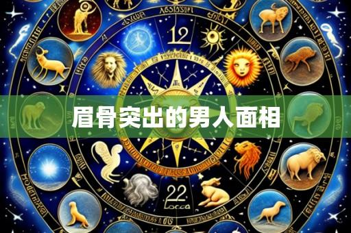 眉骨突出的男人面相