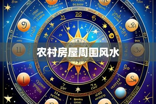 农村房屋周围风水