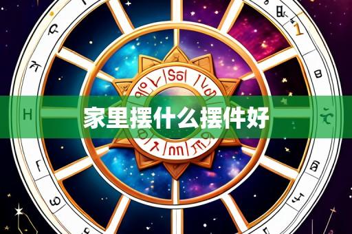 家里摆什么摆件好