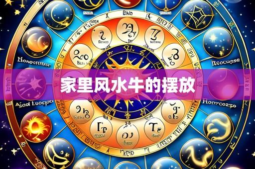 家里风水牛的摆放