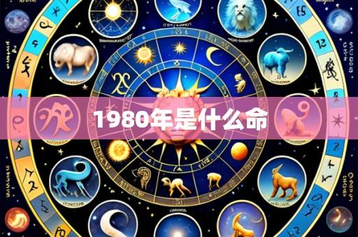 1980年是什么命