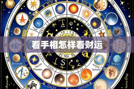 看手相怎样看财运