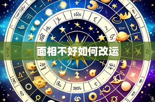 面相不好如何改运