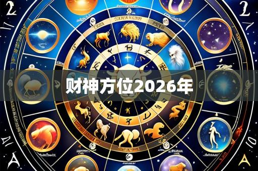 财神方位2026年