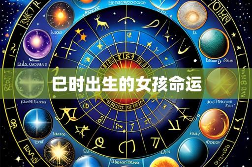 巳时出生的女孩命运