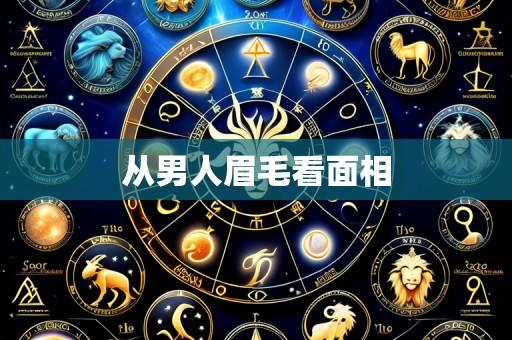 从男人眉毛看面相