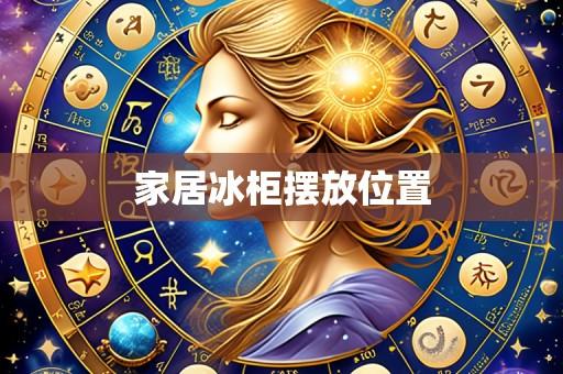 家居冰柜摆放位置