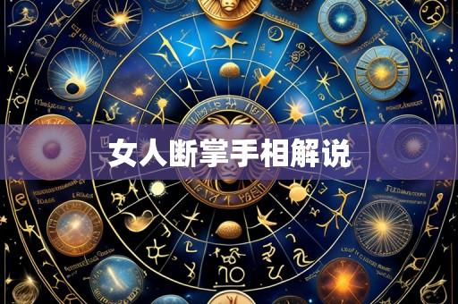 女人断掌手相解说