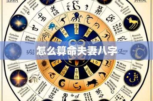 怎么算命夫妻八字