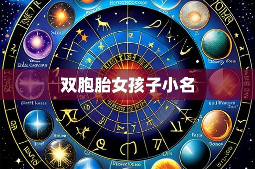 双胞胎女孩子小名