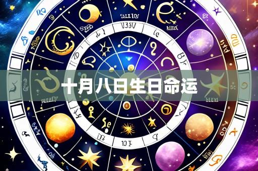 十月八日生日命运