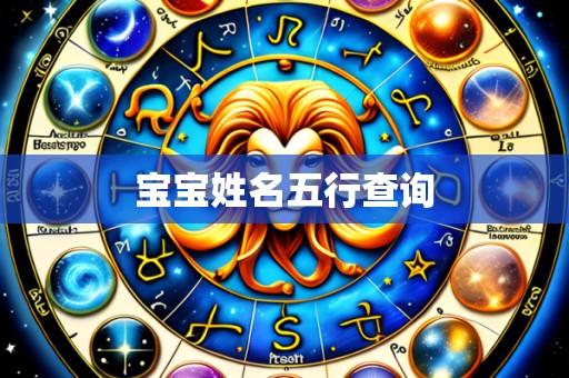 宝宝姓名五行查询