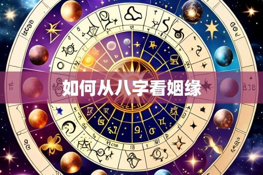 如何从八字看姻缘