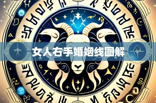 女人右手婚姻线图解