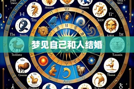梦见自己和人结婚