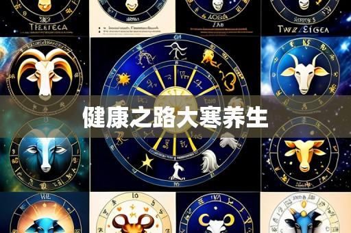 健康之路大寒养生