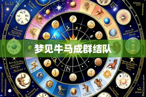 梦见牛马成群结队