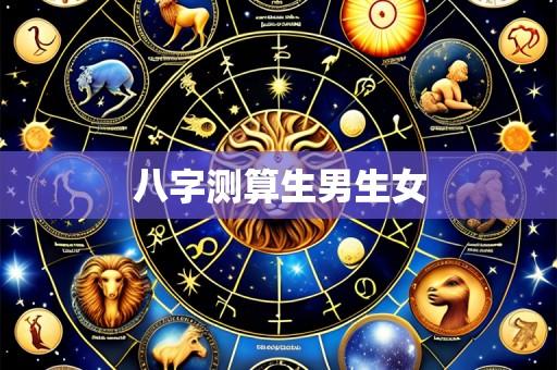 八字测算生男生女