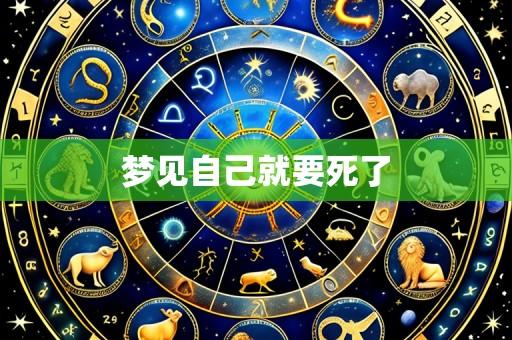 梦见自己就要死了