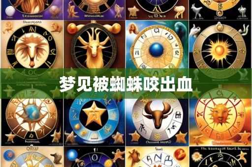 梦见被蜘蛛咬出血