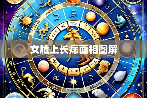 女脸上长痣面相图解