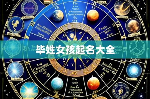毕姓女孩起名大全