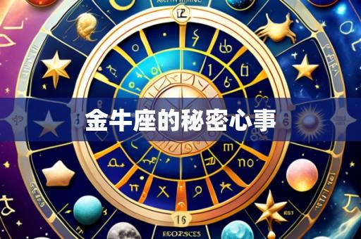 金牛座的秘密心事