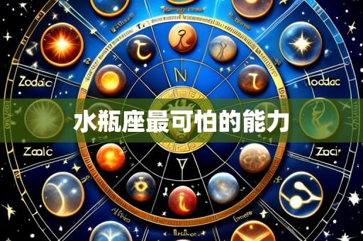 水瓶座最可怕的能力
