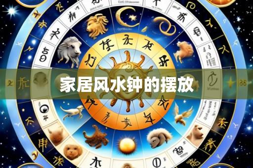 家居风水钟的摆放