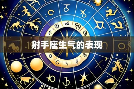 射手座生气的表现