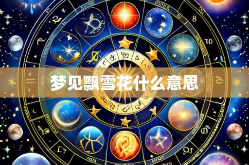 梦见飘雪花什么意思