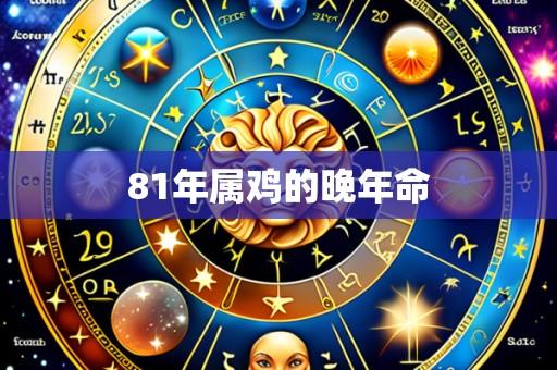 81年属鸡的晚年命