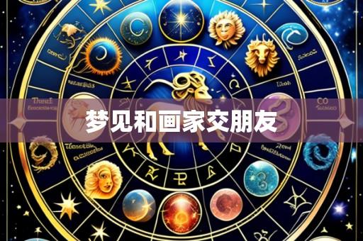 梦见和画家交朋友