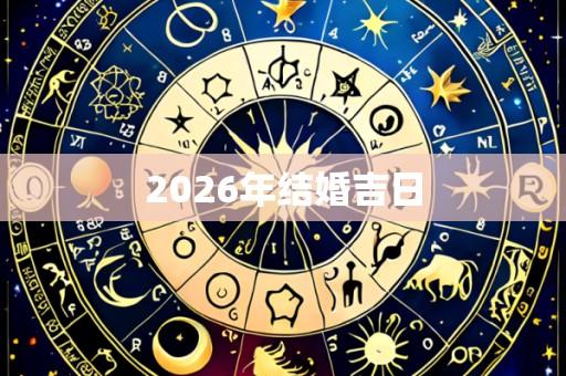 2026年结婚吉日