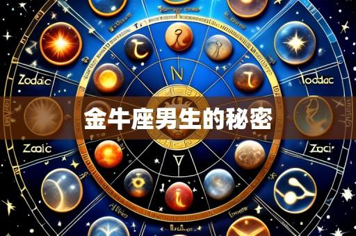 金牛座男生的秘密